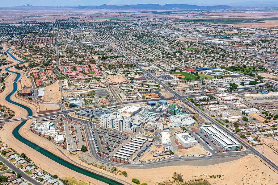 Commercial real estate image of Yuma Regional medical center in Yuma, Arizona