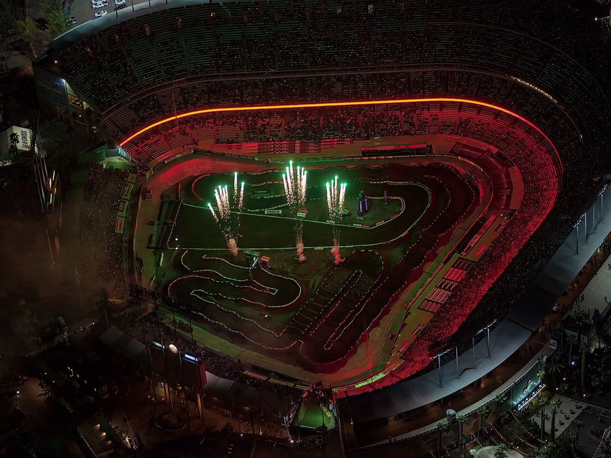 Blog image of the 2011 Monster Energy AMA Supercross at Dodger Stadium in Los Angeles, California