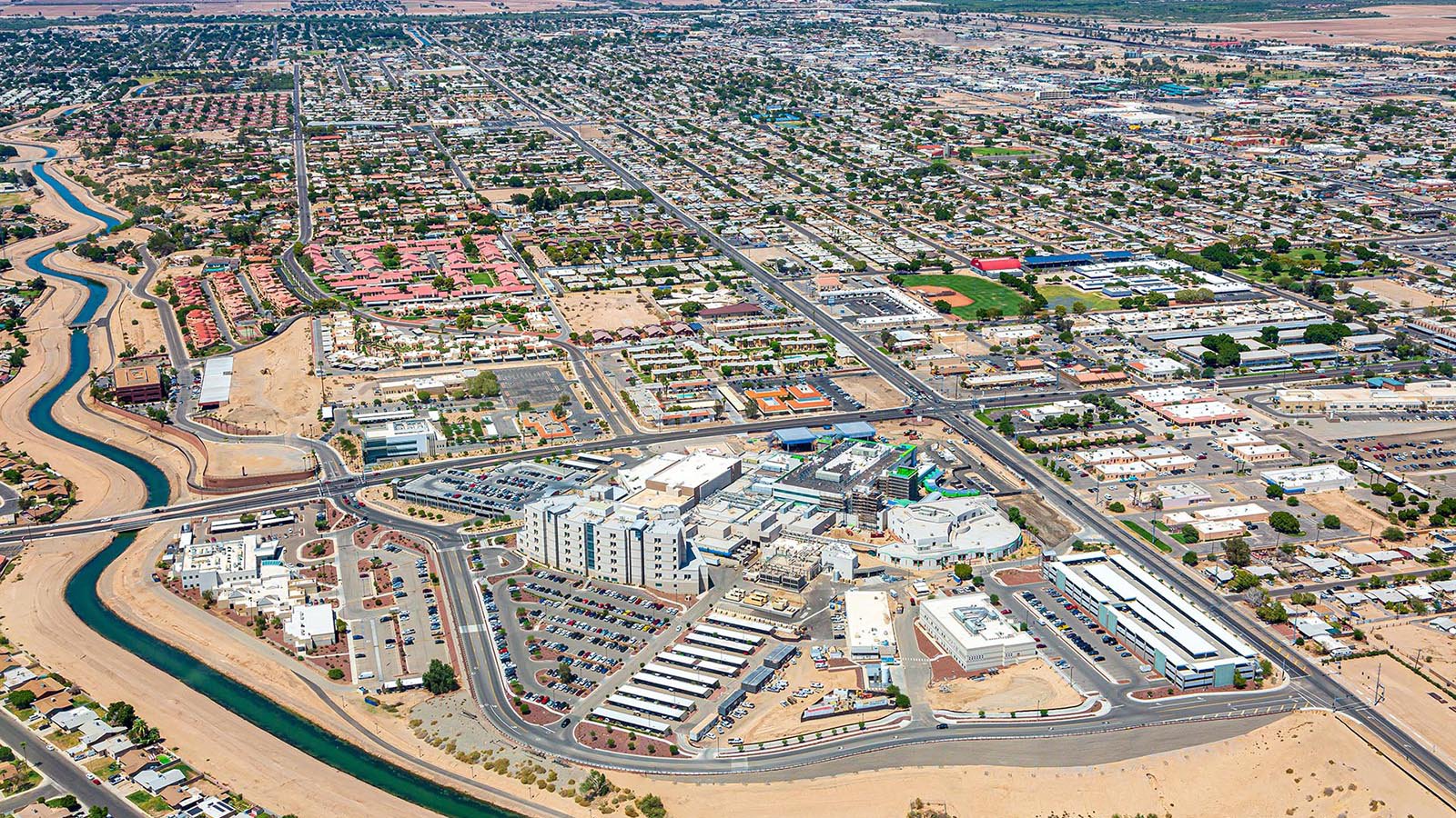 Commercial real estate image of Yuma Regional medical center in Yuma, Arizona