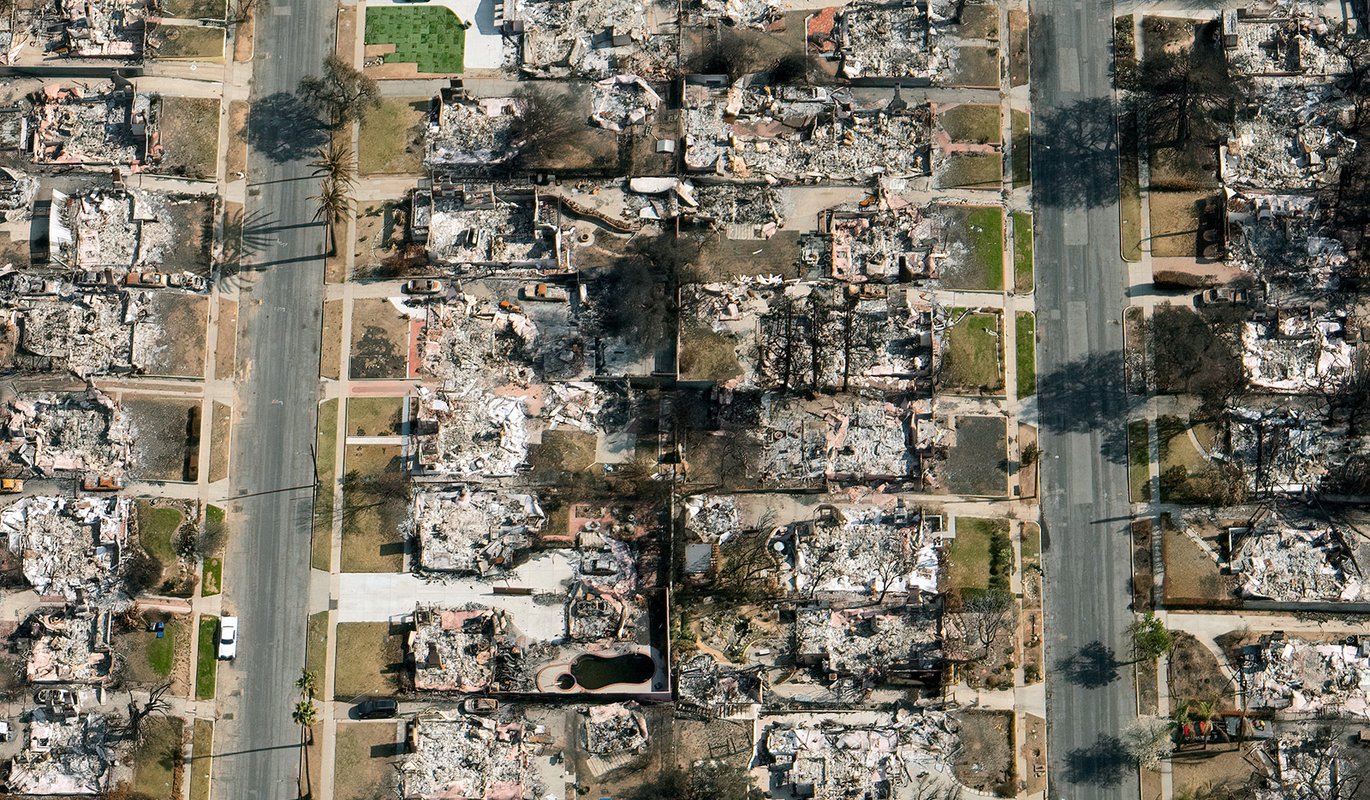 Eaton Fire - Aerial Views of the Altadena, CA Fire | West Coast Aerial ...