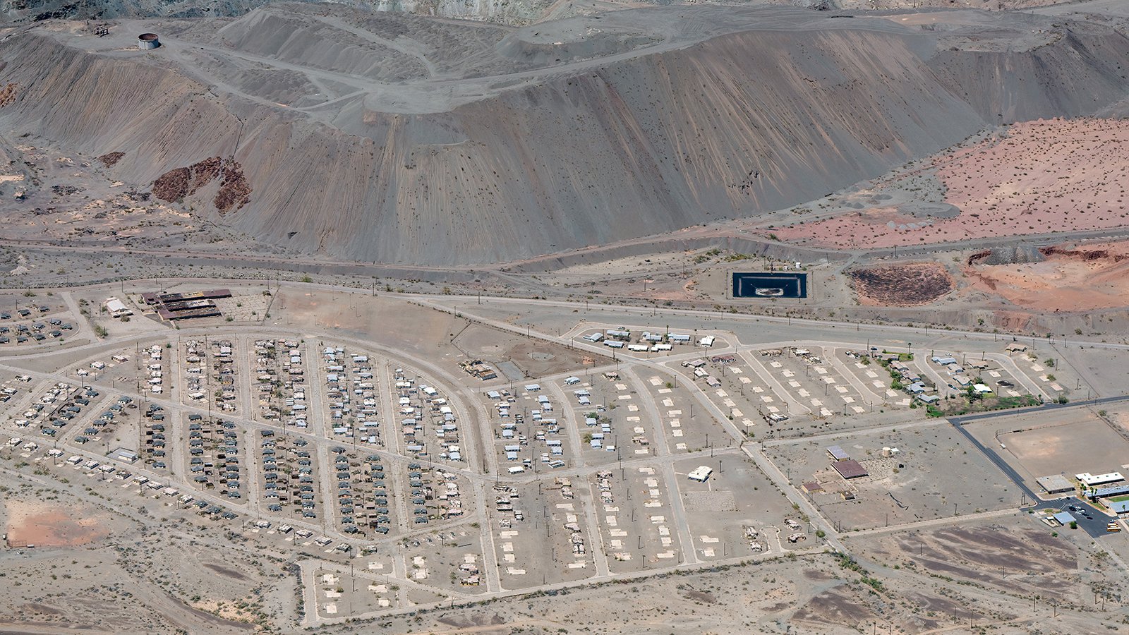 Ghost town Eagle Mountain abandoned since 1983 purchased by