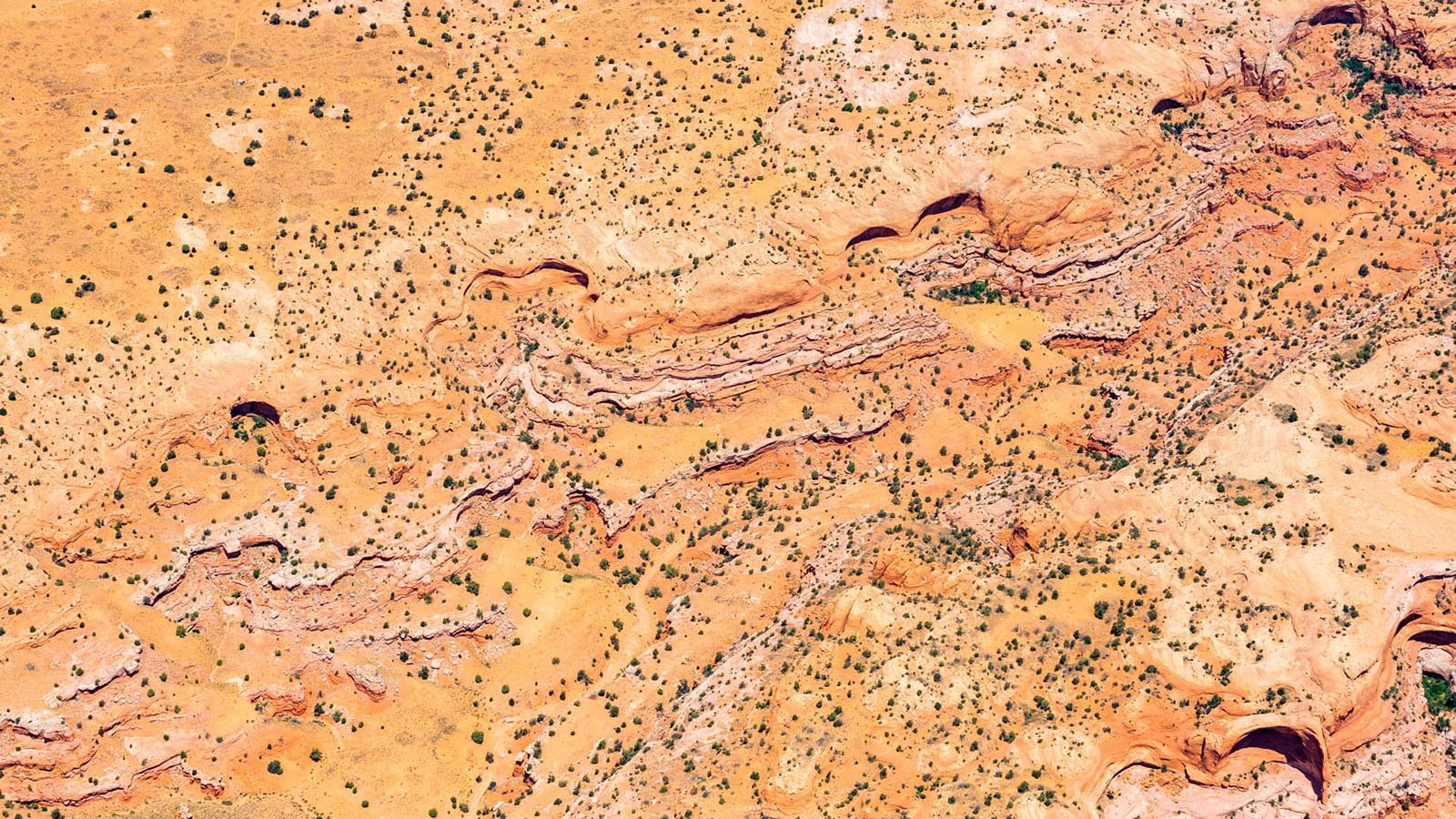 Blog image 1593 showing the sparse terrain of the Navajo Nation