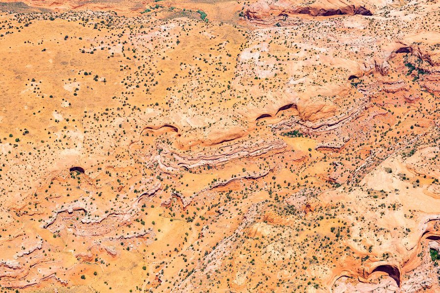 Blog image 1593 showing the sparse terrain of the Navajo Nation