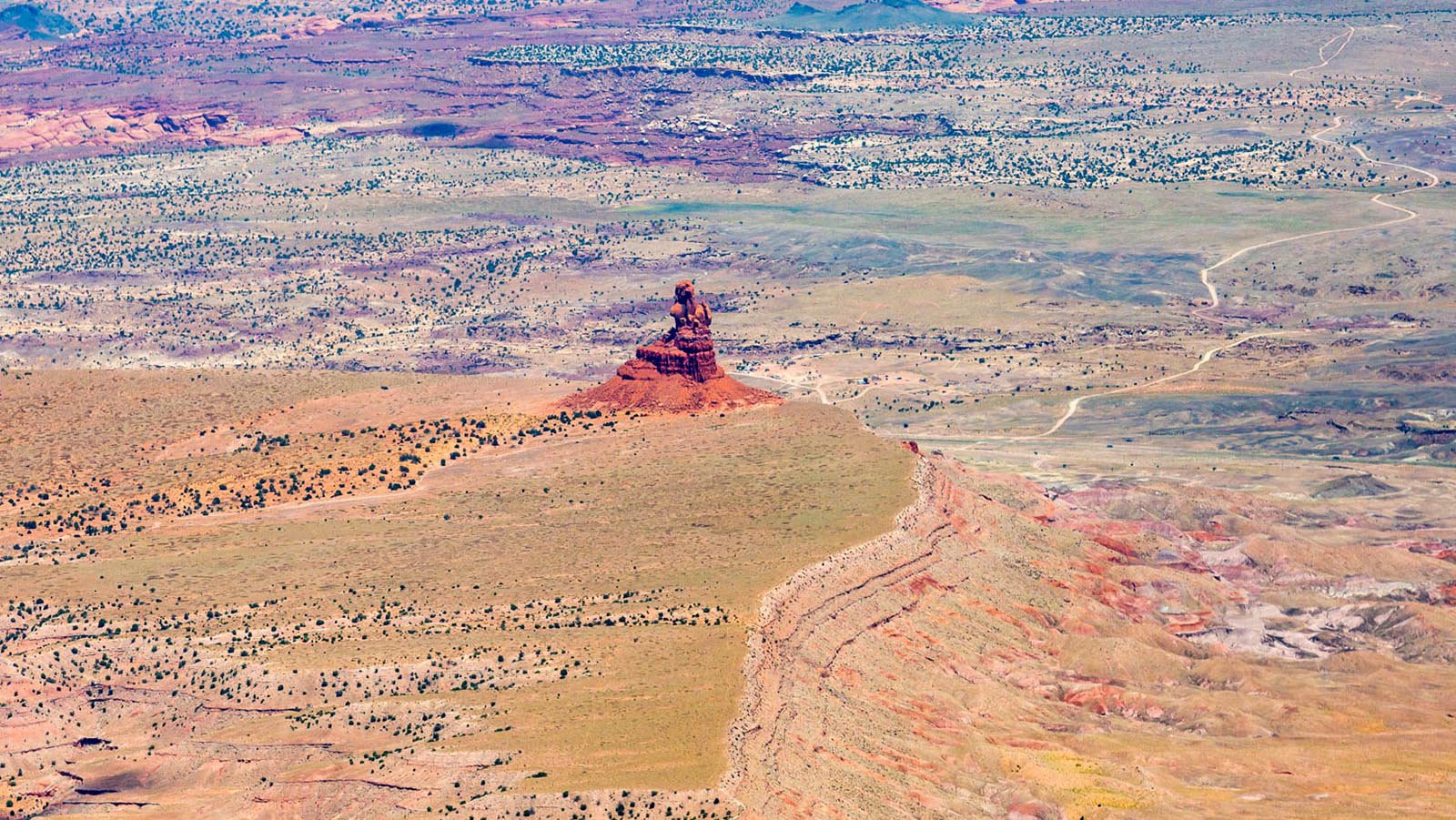 Blog image 1595 of a red rock formation in the Navajo Nation