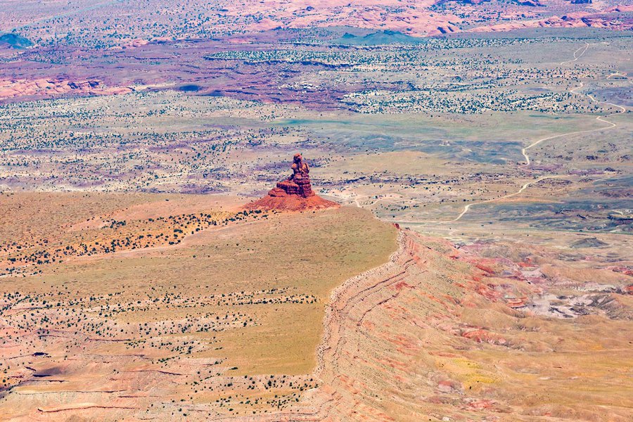 Blog image 1595 of a red rock formation in the Navajo Nation