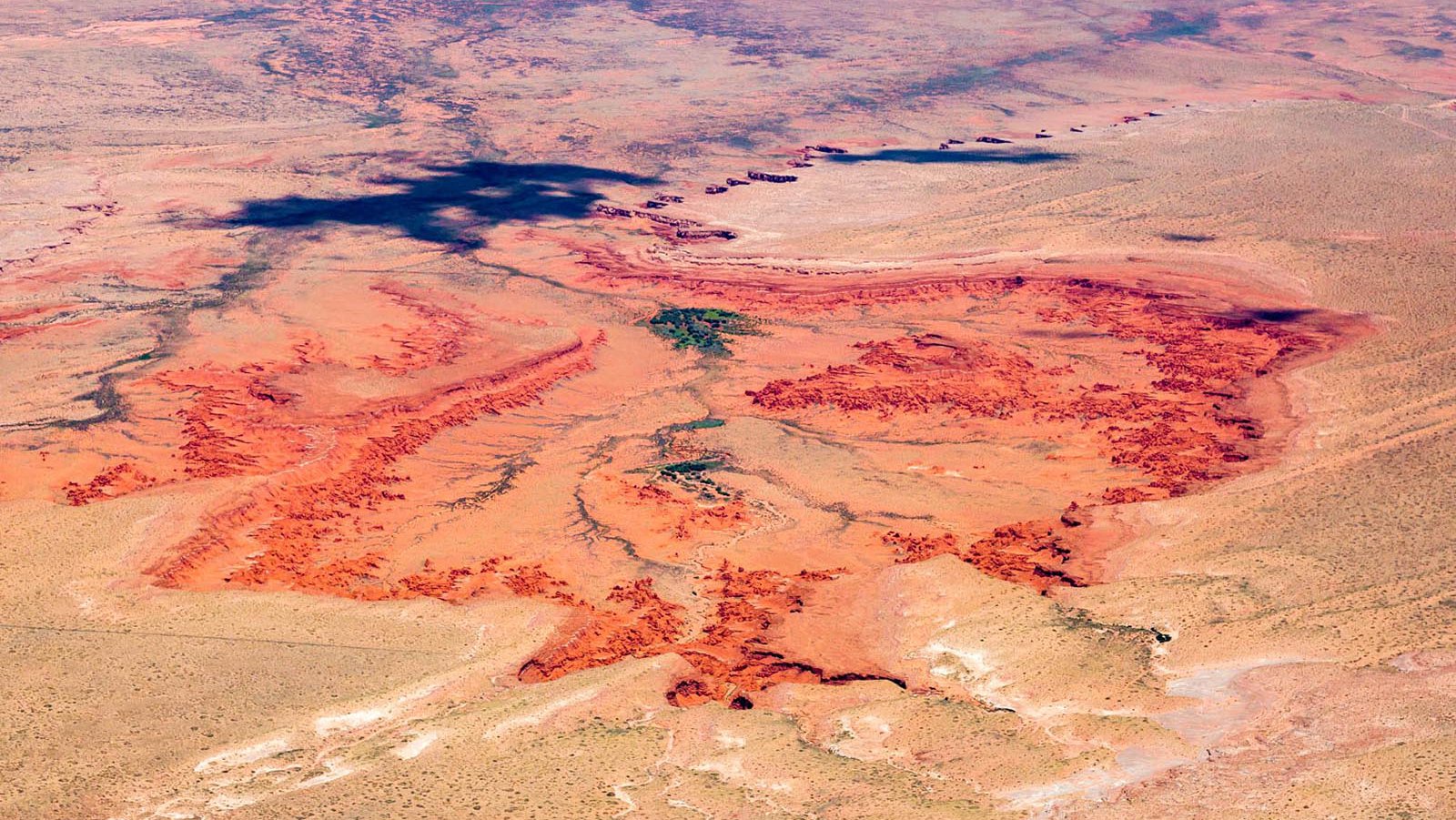 Blog image 0510 of the vibrant red earth layers in the Navajo Nation