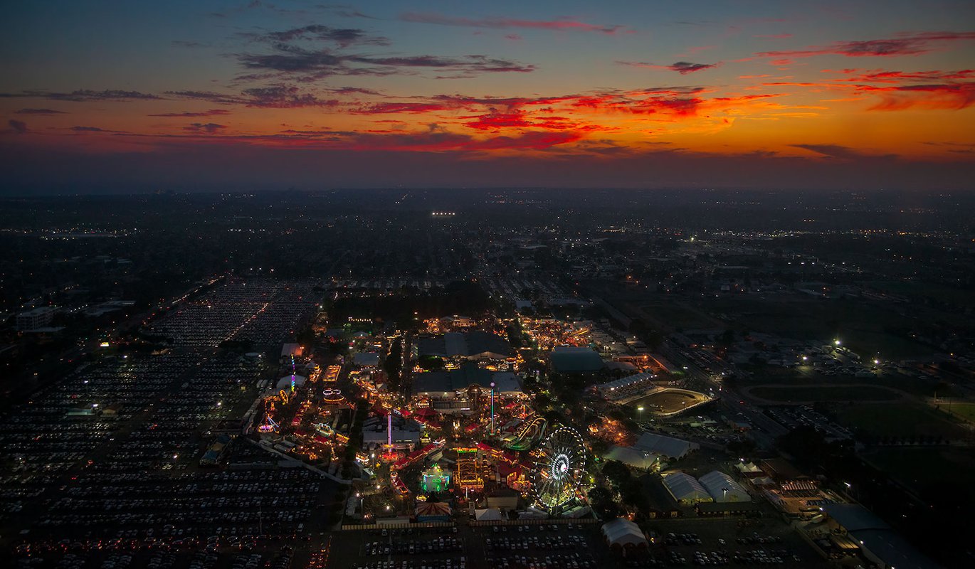 Capturing the Orange County Fair From Above West Coast Aerial Photography, Inc
