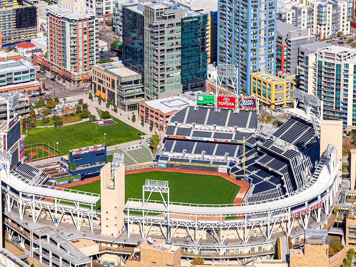 Landing page photo of Petco Park in Downtown San Diego, California