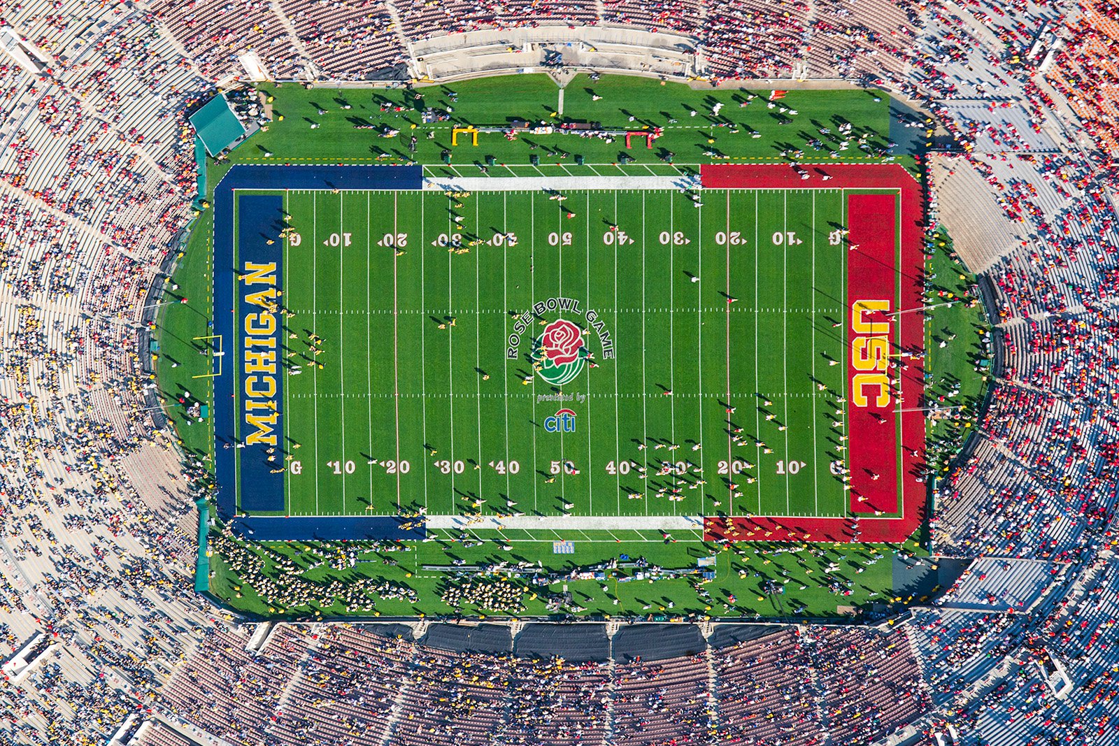 93rd Rose Bowl Game West Coast Aerial Photography, Inc