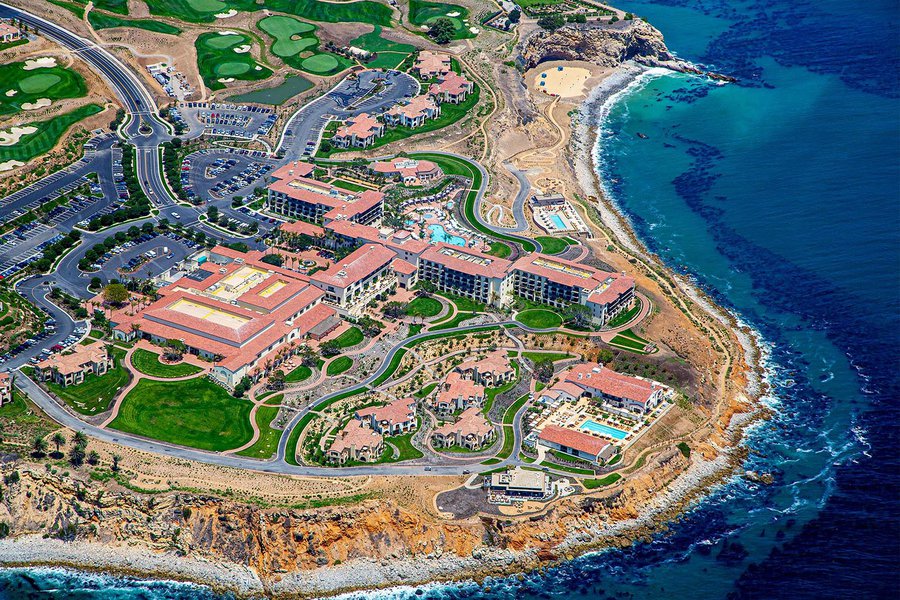 Commercial real estate photograph of the Terranea Resort in Rancho Palos Verdes, California