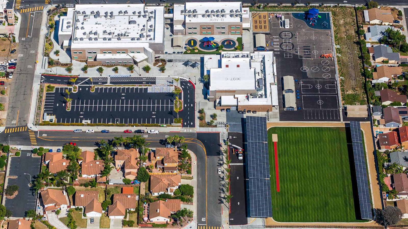 School photograph of Alvin M Dunn Elementary School in San Marcos, California