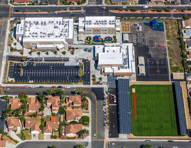 School photograph of Alvin M Dunn Elementary School in San Marcos, California