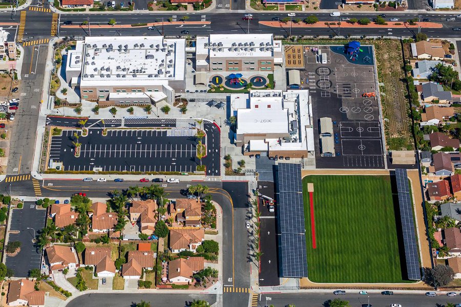 School photograph of Alvin M Dunn Elementary School in San Marcos, California