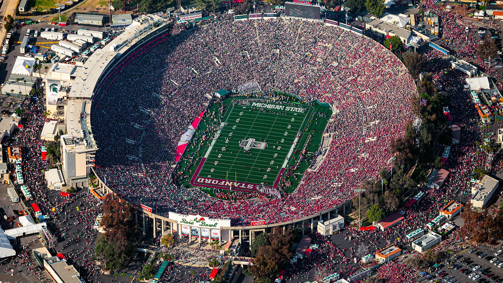 2014 Rose Bowl Game - Michigan State University Spartans vs Stanford ...