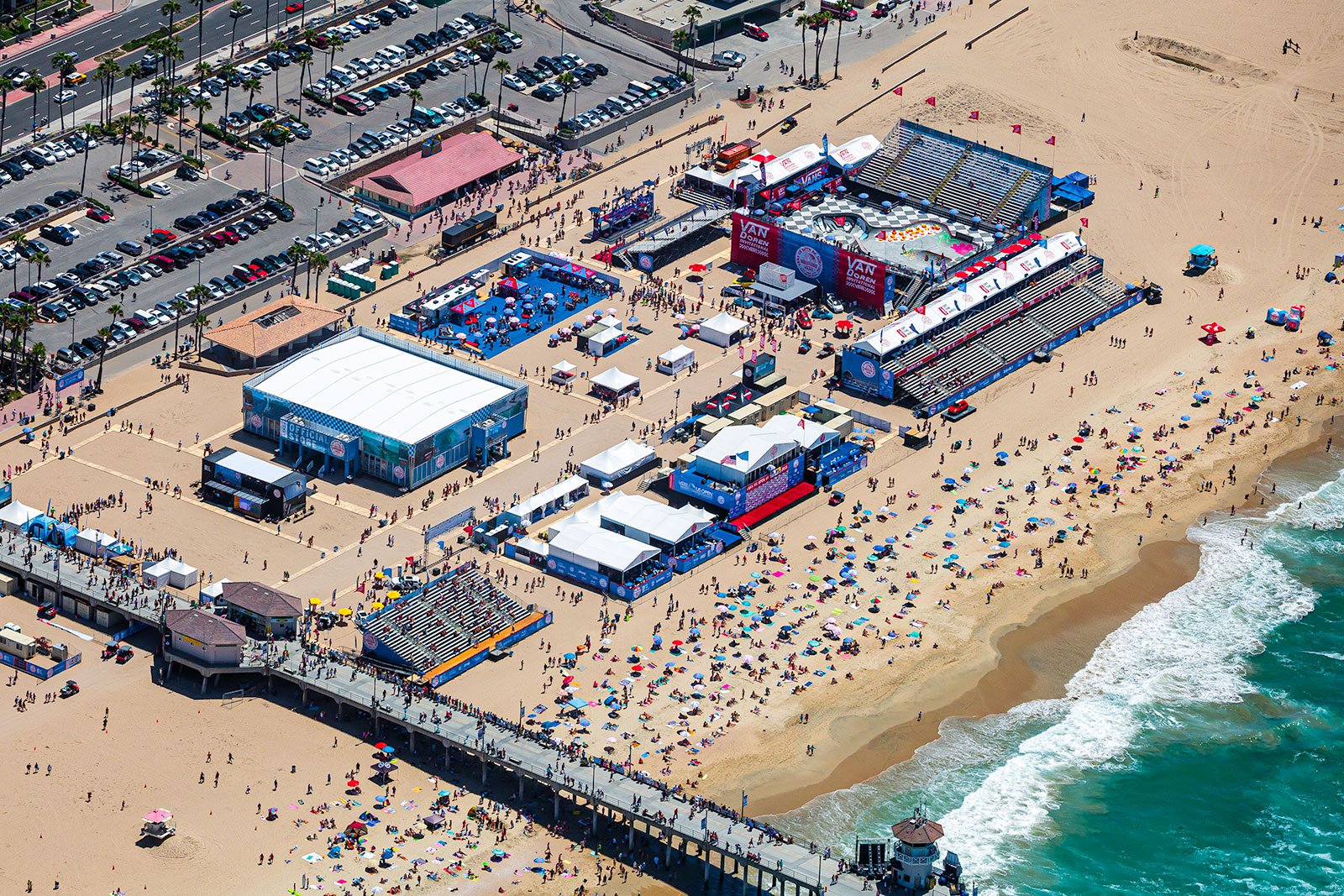 US Open of Surfing in Huntington Beach