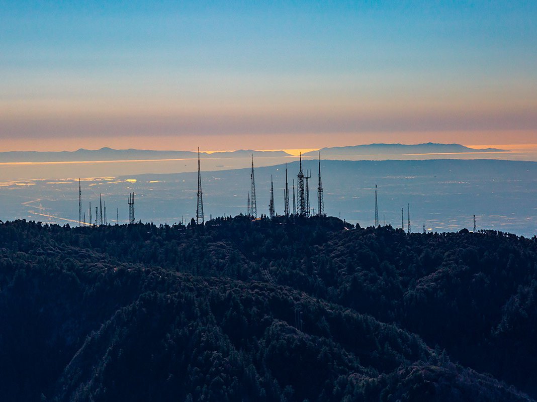 Blog photo of the Mount Wilson Observatory overlooking Los Angeles, California with Santa Catalina Island visible in the background