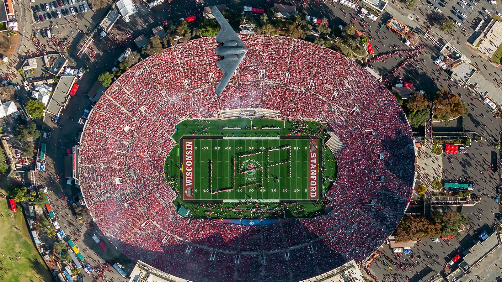 2013 Rose Parade and Rose Bowl Game Flyovers | West Coast Aerial ...