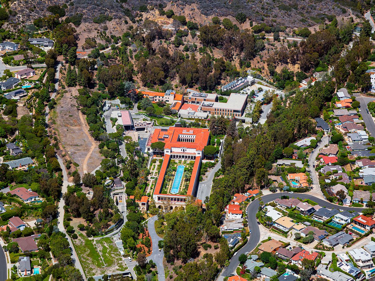 Blog photo of the Getty Villa in Pacific Palisades, California