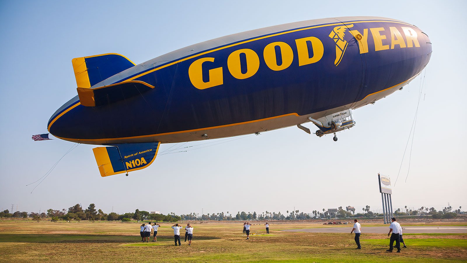 Goodyear Blimp Ride West Coast Aerial Photography, Inc