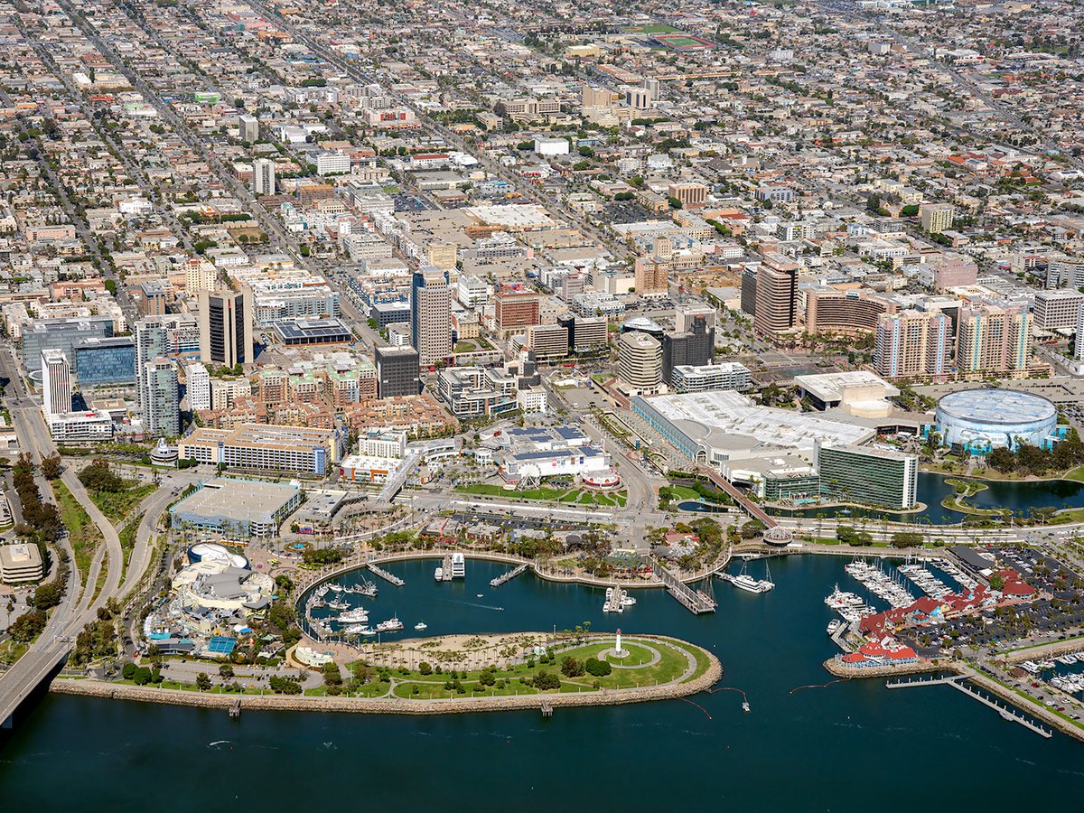 Blog photograph of Long Beach's picturesque Waterfront