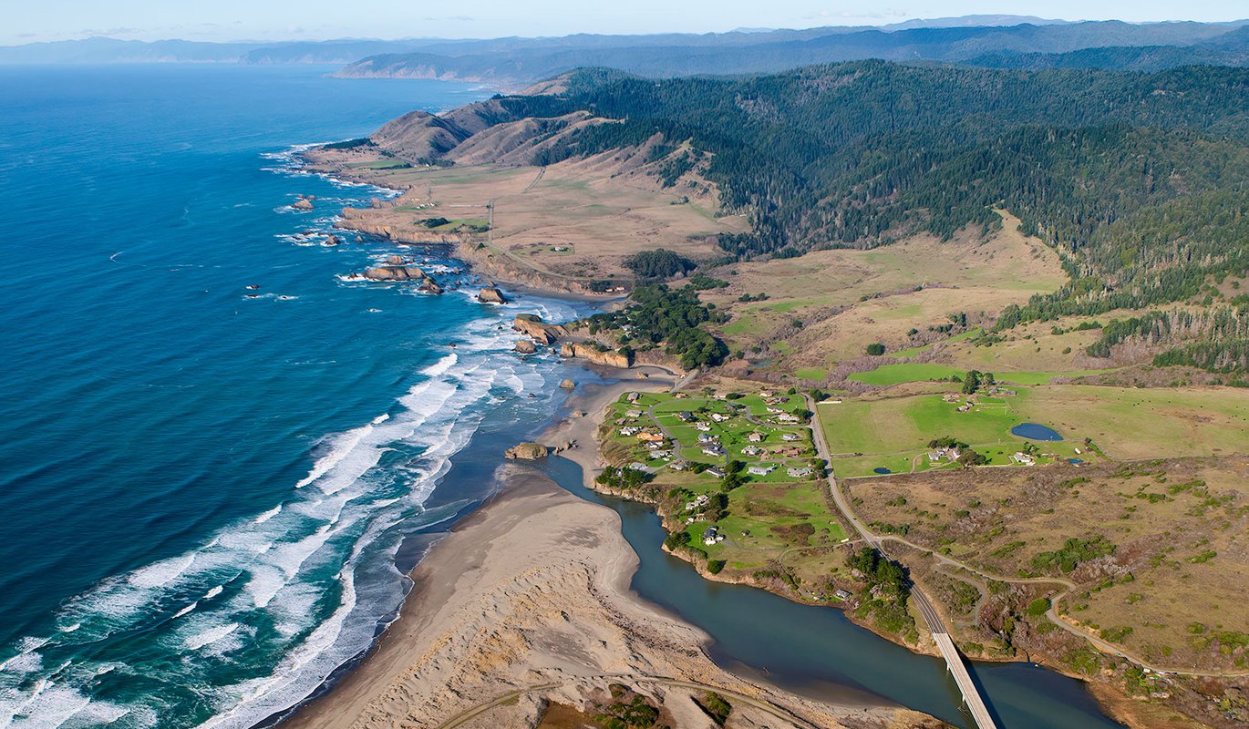 Mendocino and the Fort Bragg Coast West Coast Aerial Photography, Inc