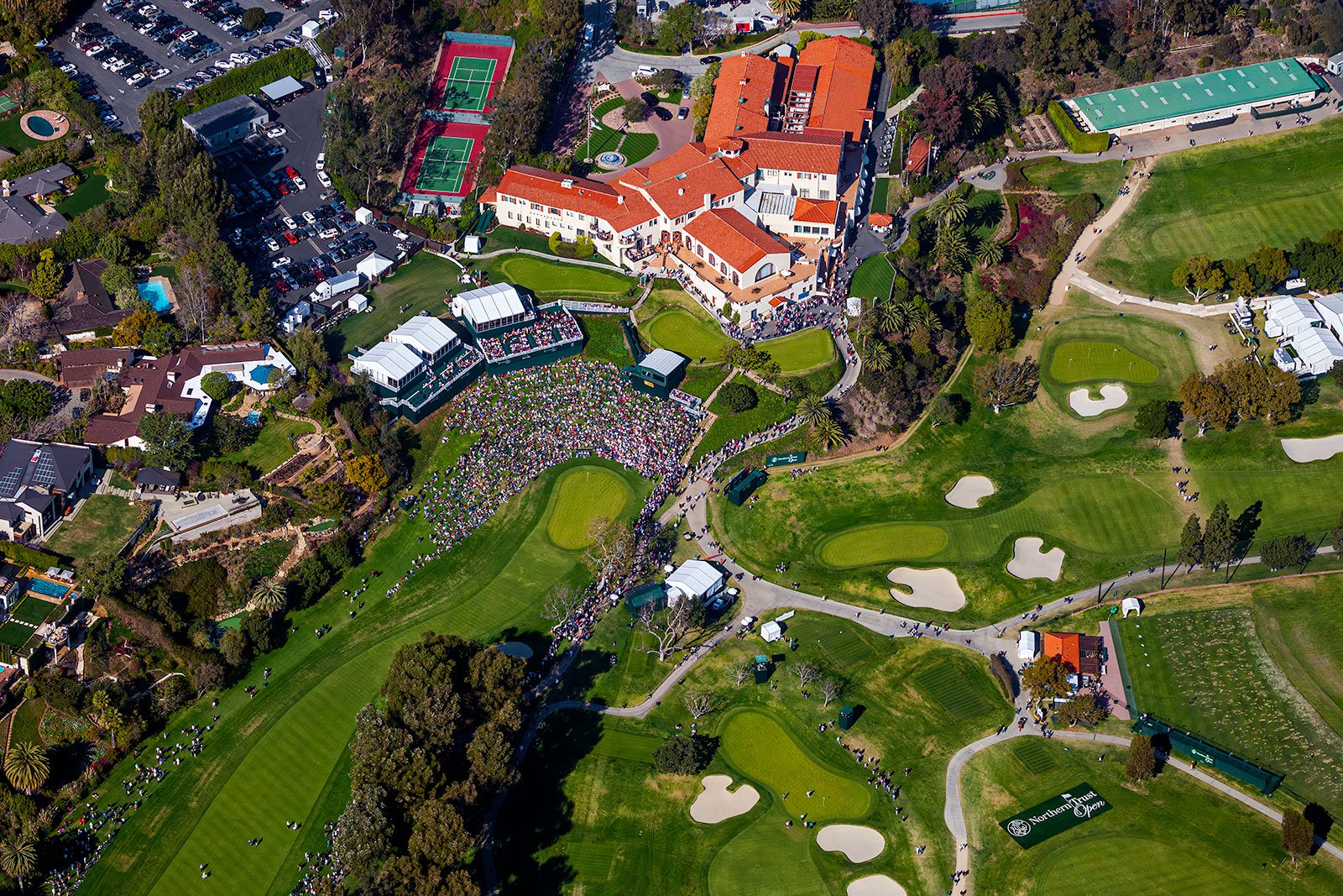 Northern Trust Open Golf Tournament West Coast Aerial Photography, Inc