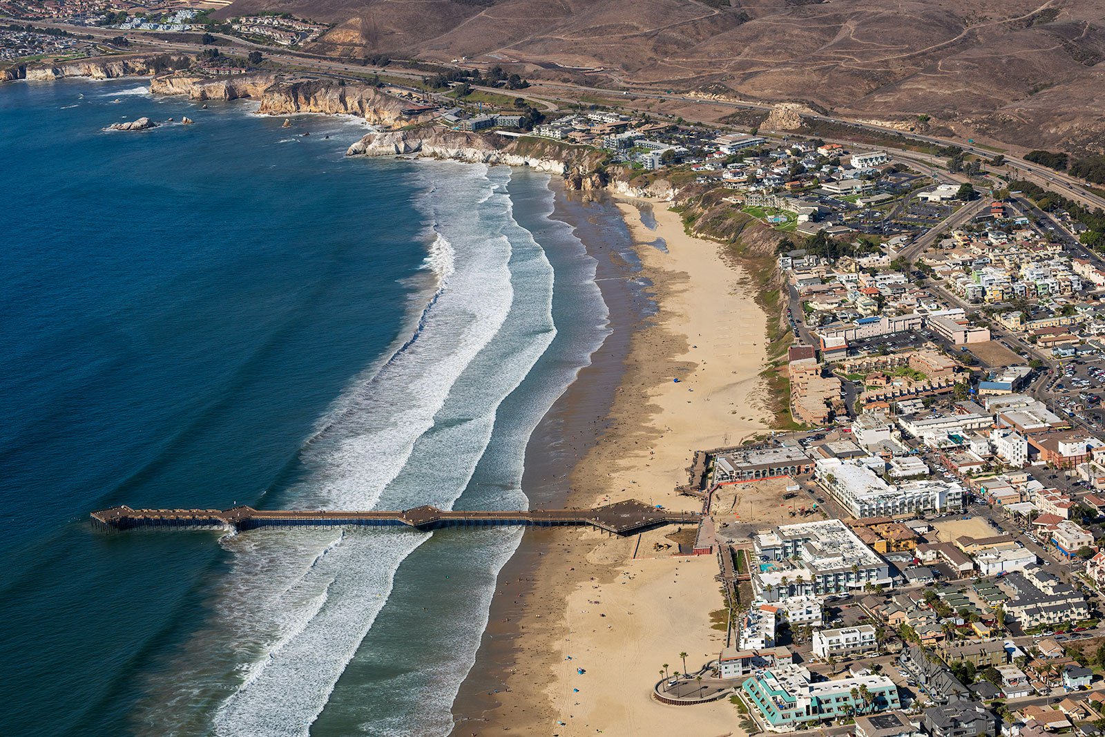 Pismo Beach Aerial Photography West Coast Aerial Photography Inc