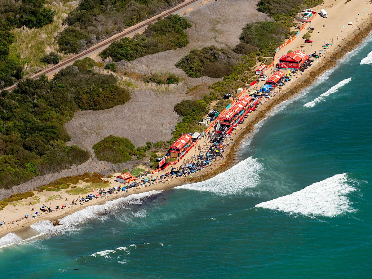 Blog image of the 2015 Swatch Women's Pro Surfing Competition at Trestles, near San Onofre, California
